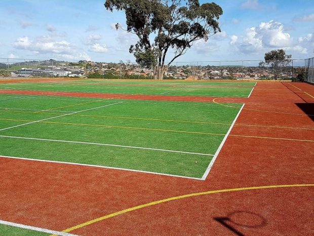 Teamturf Howick College artificial turf surfaces for sport, play and home New Zealand howick college