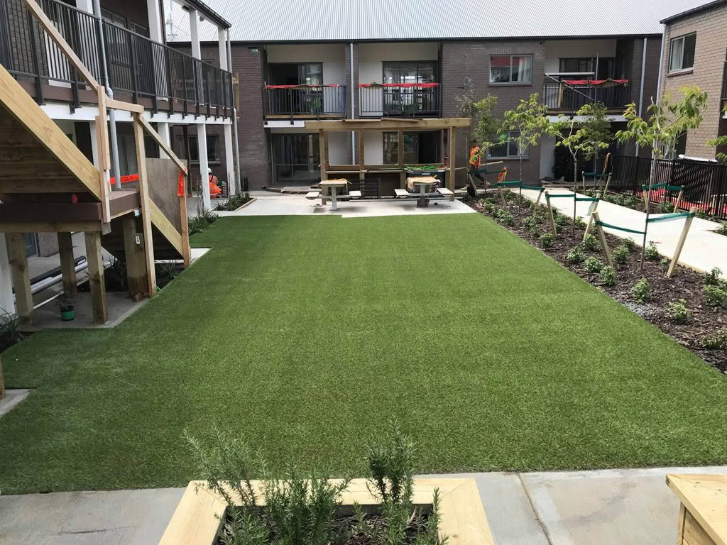 Artificial turf Wellington residential