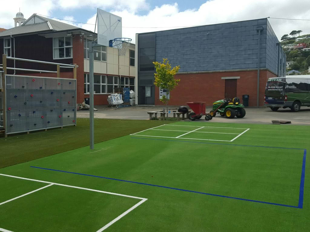 Scotts College Wellington sports court