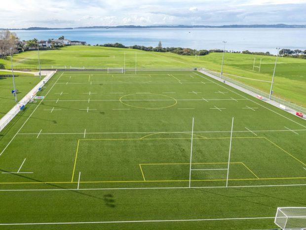 Macleans College rugby and soccer turf