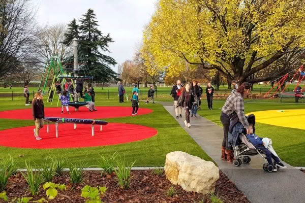 Flaxmere Park turf