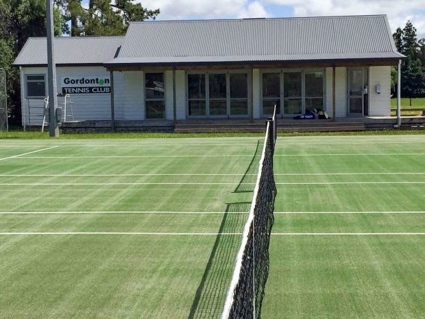 Gordonton Tennis Club artificial turf