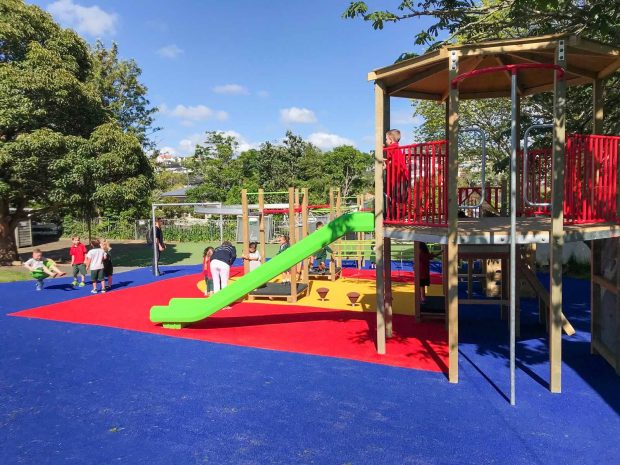 Meadowbank School playground turf