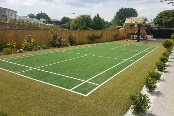 Patu Badminton Court Synthetic Turf