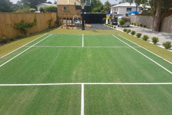 Patu Badminton Court Synthetic Turf