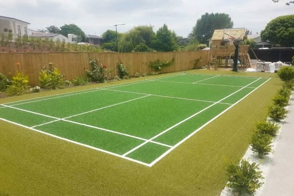 Patu Badminton Court Synthetic Turf