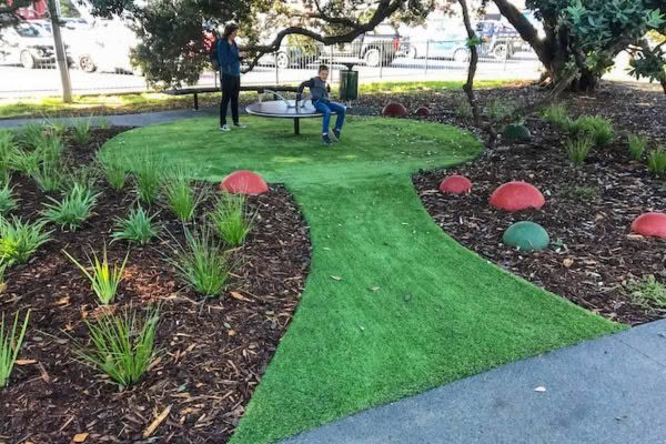 Potters Park Playground Takapuna Turf