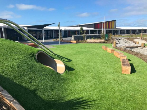 Rawhiti School playground turf