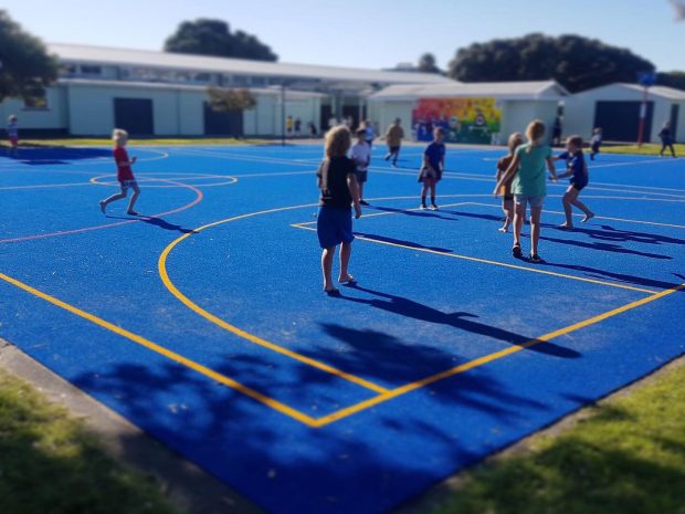 School sports court