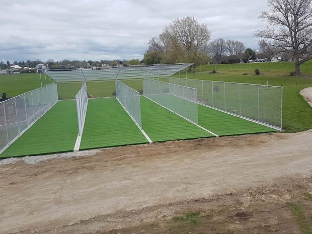 Cambridge High School cricket nets