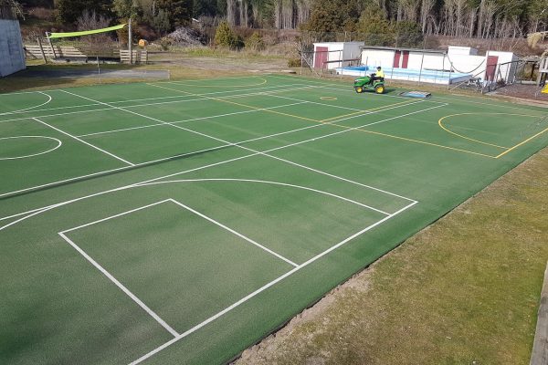 School Tennis Court