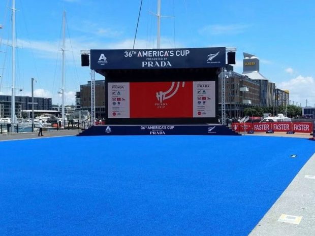 Americas Cup village