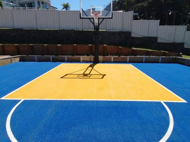 Home Basketball court