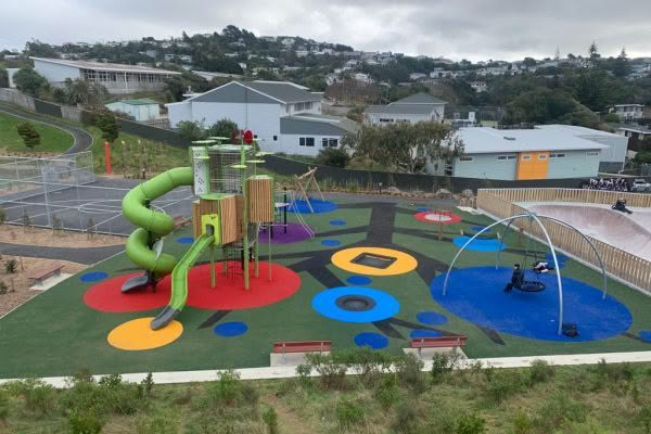 playground astro turf, playground surface options, playground flooring nz, outdoor playground matting nz, playground specialists, artificial turf for schools, playground surfaces for schools, playground turf