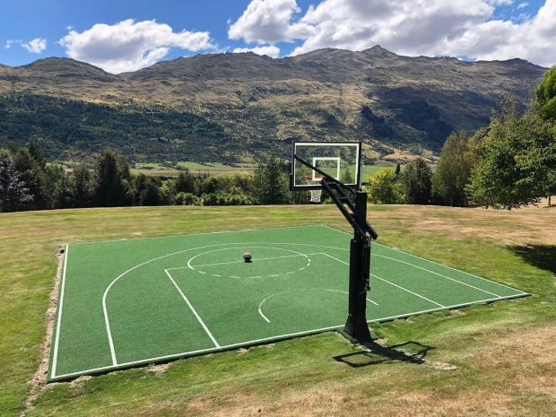 Home Basketball Court Turf