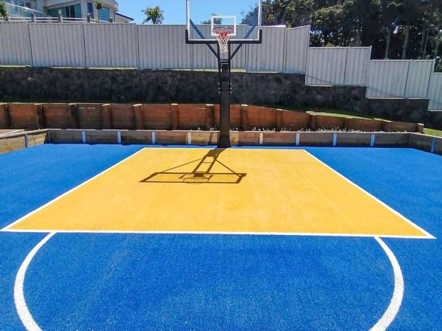 Home Basketball Court Turf