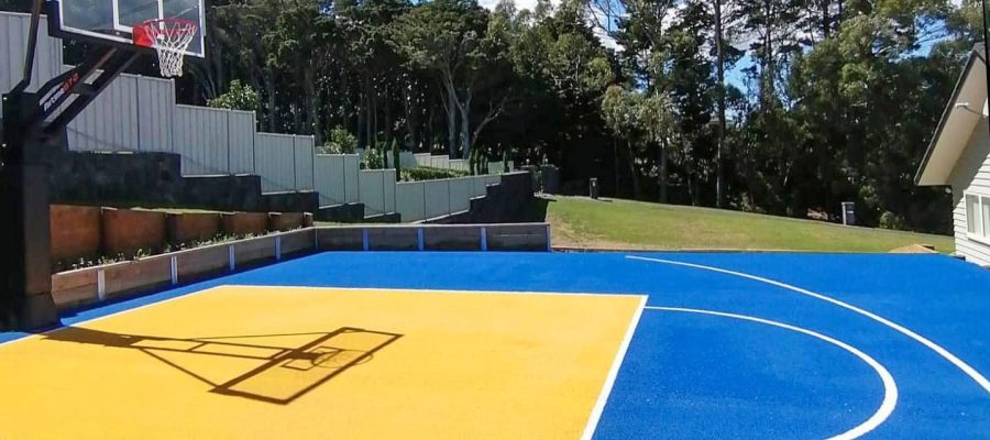 Home Basketball Court Turf
